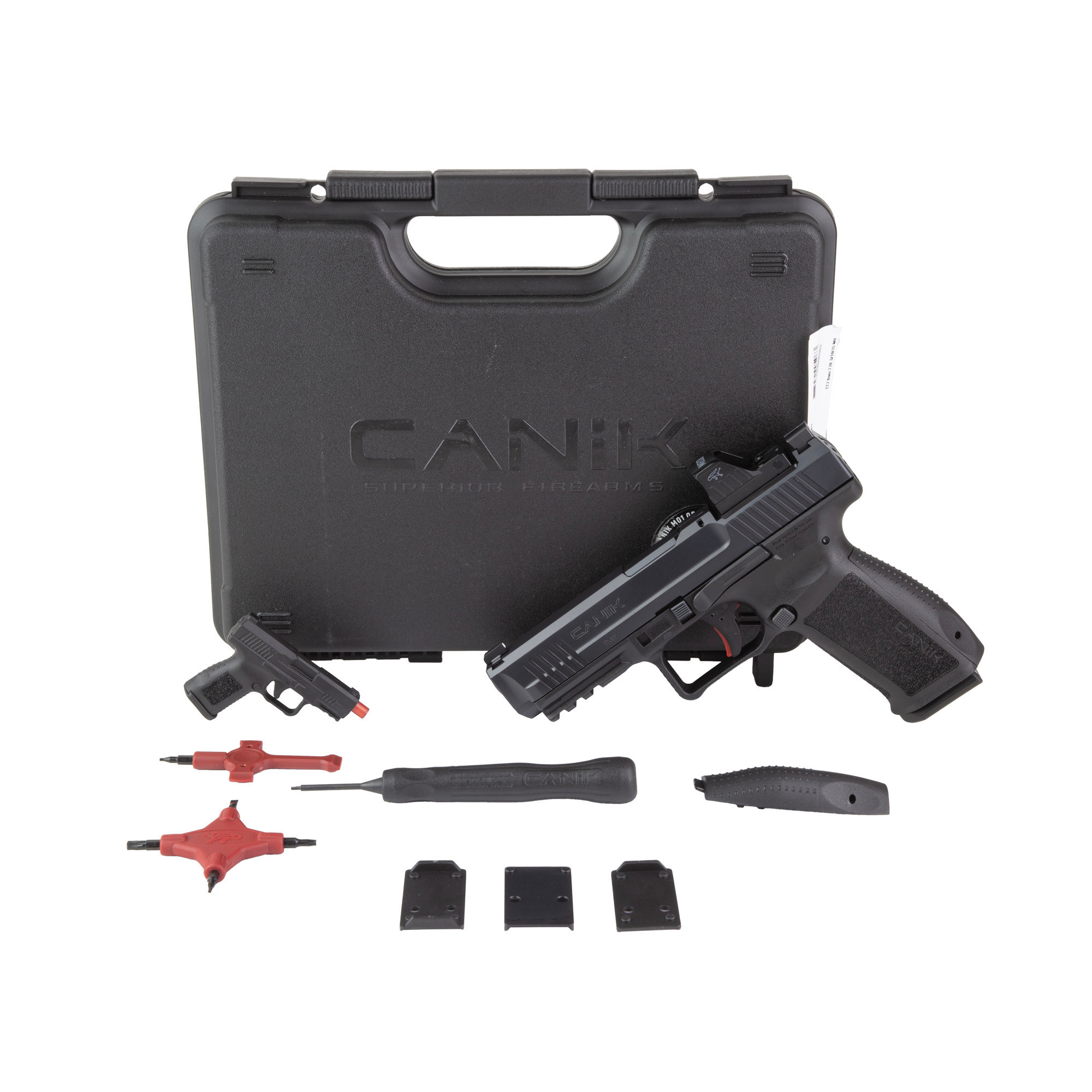 Canik METE SFT One Series 9mm 4.4" BLK (1)18RD Pistol w/MeCanik MO1 Optic