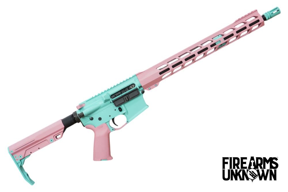 FU Zero 5.56 16" Cerakote REB/Bazooka Pink 30RD Rifle