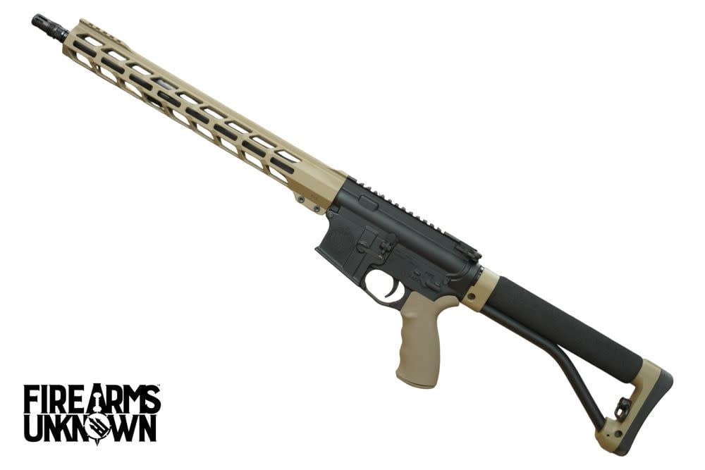 FU Zero 5.56 16" Cerakote Black / Magpul FDE 30RD Rifle