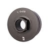 Rugged Universal Direct Thread Mount, 1/2X28 to 1.375X24 Thread Black