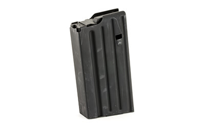 ASC, LR308/AR10 Magazine, 308 Winchester, 20RD, Stainless Steel, Black