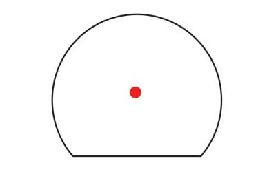 Trijicon, SRO (Specialized Reflex Optic), 5 MOA, Red Dot Sight, 2500003