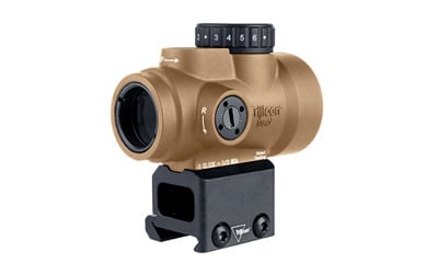 Trijicon, MRO SD, Red Dot, 25mm, 2 MOA, Coyote, Lower 1/3 Co-Witness Mount 2200328