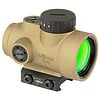 Trijicon, MRO SD, Red Dot, 25mm, 2 MOA, Coyote, Includes Low Mount 2200326