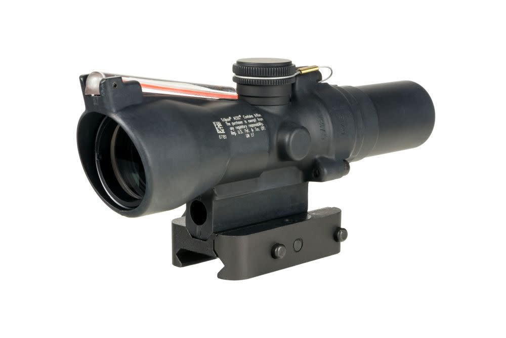 Trijicon Compact ACOG 1.5x24 Rifle Scope Illuminated 8 MOA Red Triangle w/ Mount