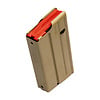 DuraMag SS, Fits SR25/DPMS/AR10, 308 Win, 20RD, Stainless Steel, FDE, Magazine