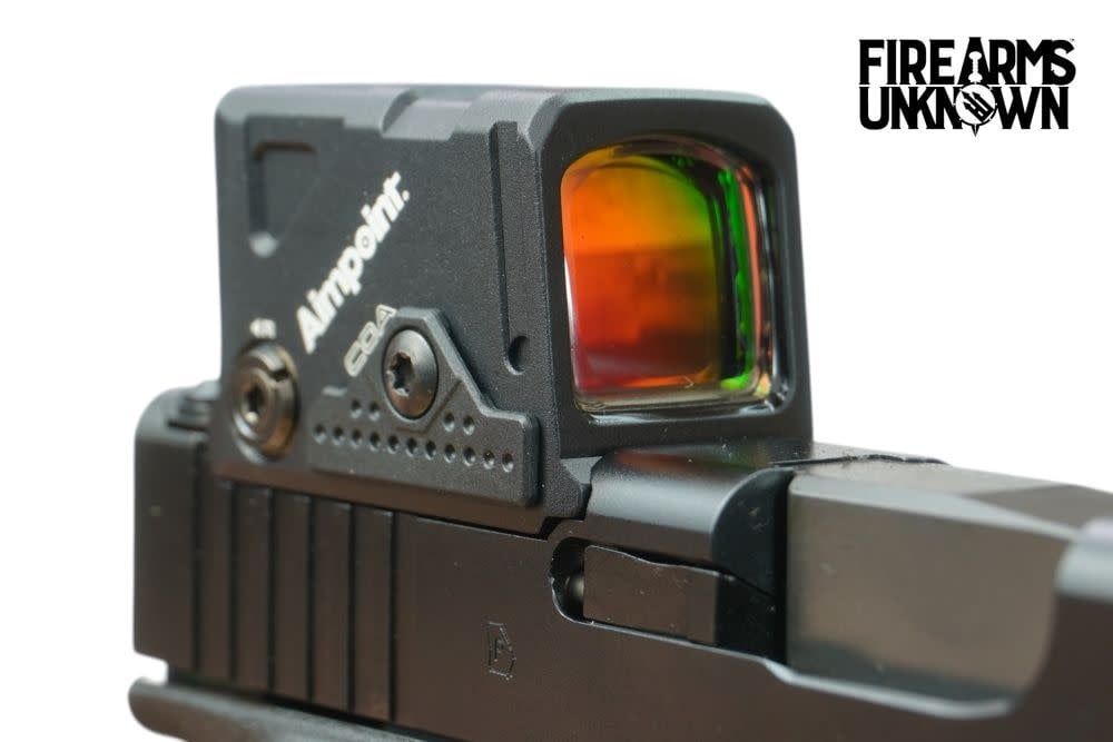 Glock 43X M.O.S. (USA) 9mm 3.41" BLK (2)10RD Pistol w/ Aimpoint COA