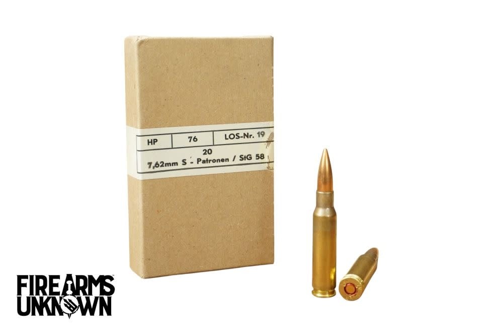 Austrian Surplus Hirtenburger StG 58 7.62x51mm, 147 Grain FMJ, 20RD Box