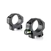 RPM 34mm Medium Precision Riflescope Ring Set with Co-Linear Bubble Level Black