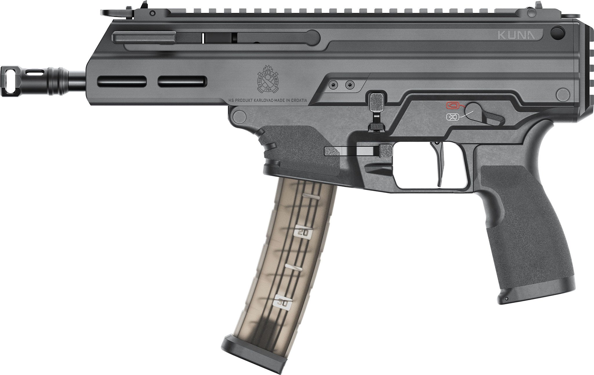 Springfield Armory Kuna 9mm 6.125" BLK 30RD Pistol