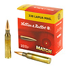 Sellier & Bellot, Match, 338 Lapua, 250 Gr, Hollow Point BT, 10 Rd Box