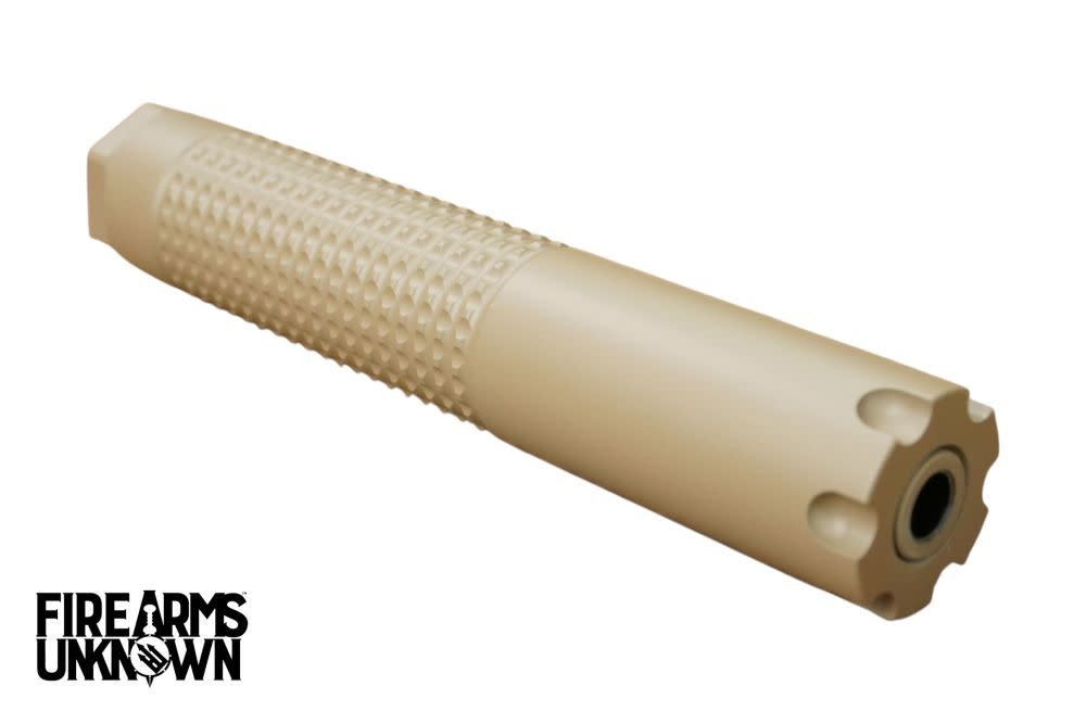 Wolfpack Armory Thunderbolt 22LR 5.5" 1/2x28 Silencer Cerakote Magpul FDE