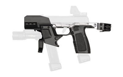 Tyrant CNC, TWS Braced Chassis, Fits Sig P365 FCU and Slide, Gunmetal Gray