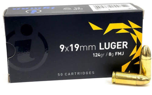 1000RD Case Of Global Ordnance, Igman, 9mm luger, 124 Grain, FMJ, (20) 50RD Boxes