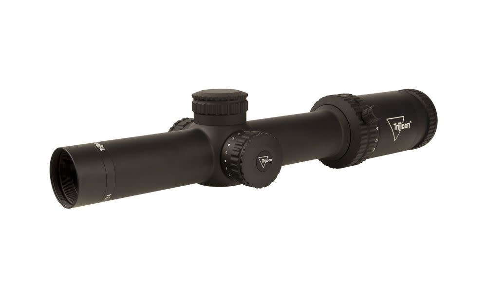 Trijicon, Credo 1-6x24, FFP, MRAD, Red MRAD Segmented Circle Reticle, 2900023