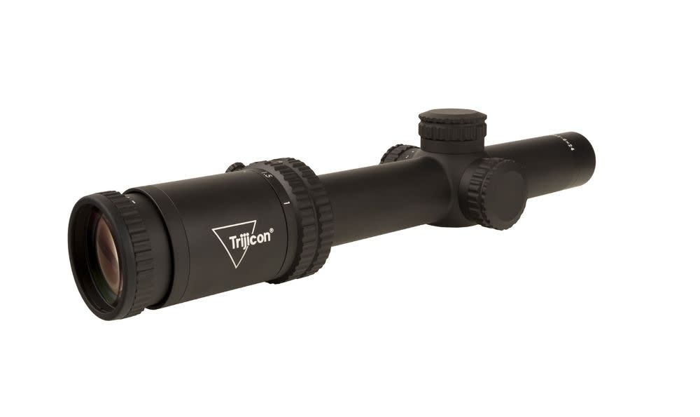 Trijicon, Credo 1-6x24, FFP, MRAD, Red MRAD Segmented Circle Reticle, 2900023