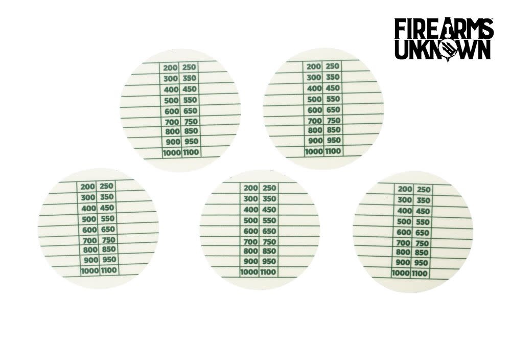 1.5" DOPE Stickers (5) Pack