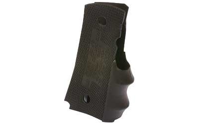 Pearce Grip, Grip, Rubber, Fits 1911 Officer's, Black