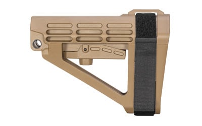SB Tactical SBA4 Pistol Brace Adjustable FDE
