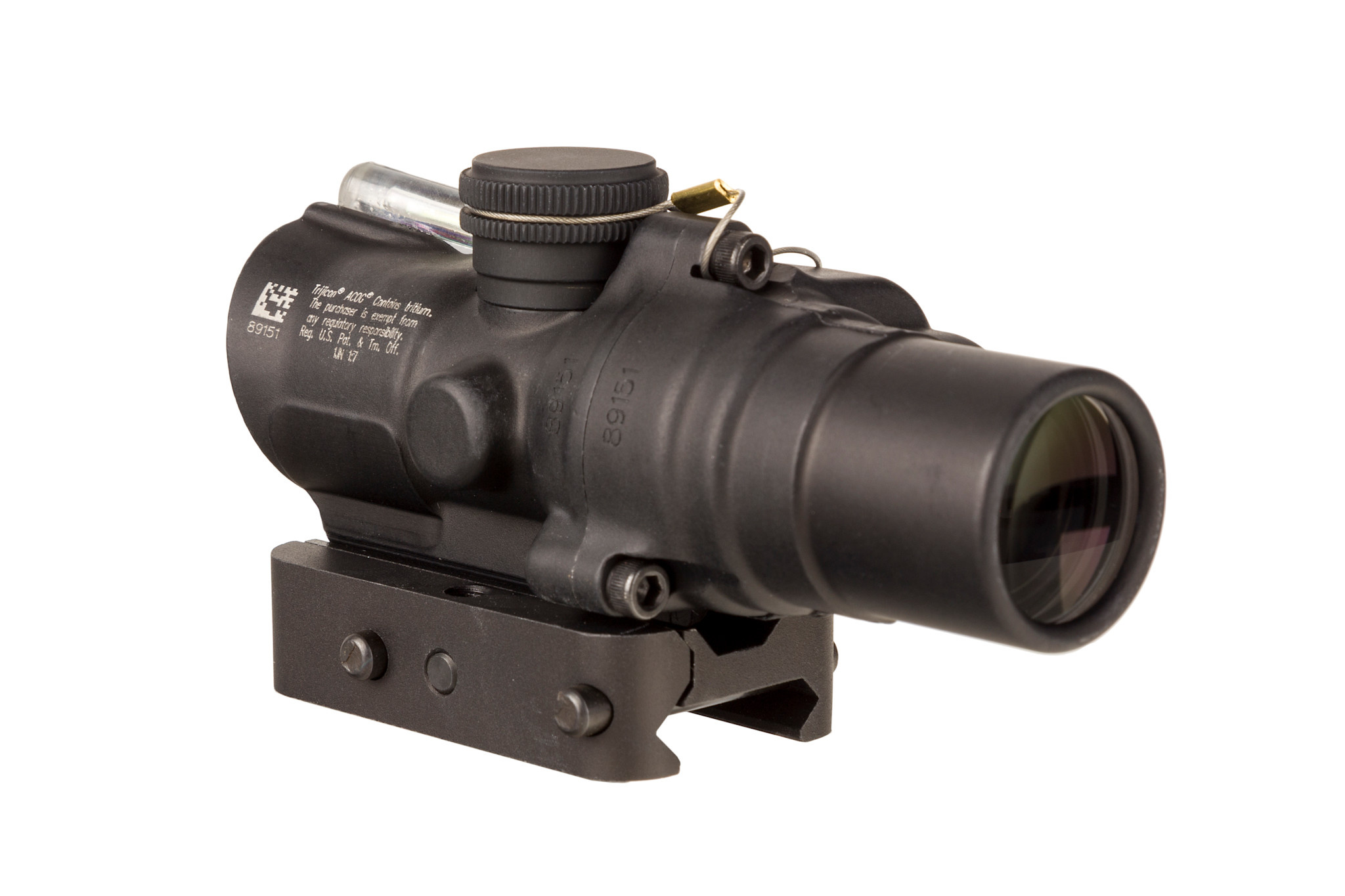 Trijicon, 1.5x16S Compact ACOG, Low Height, Dual Illuminated 2 MOA Green Ring Reticle 400333