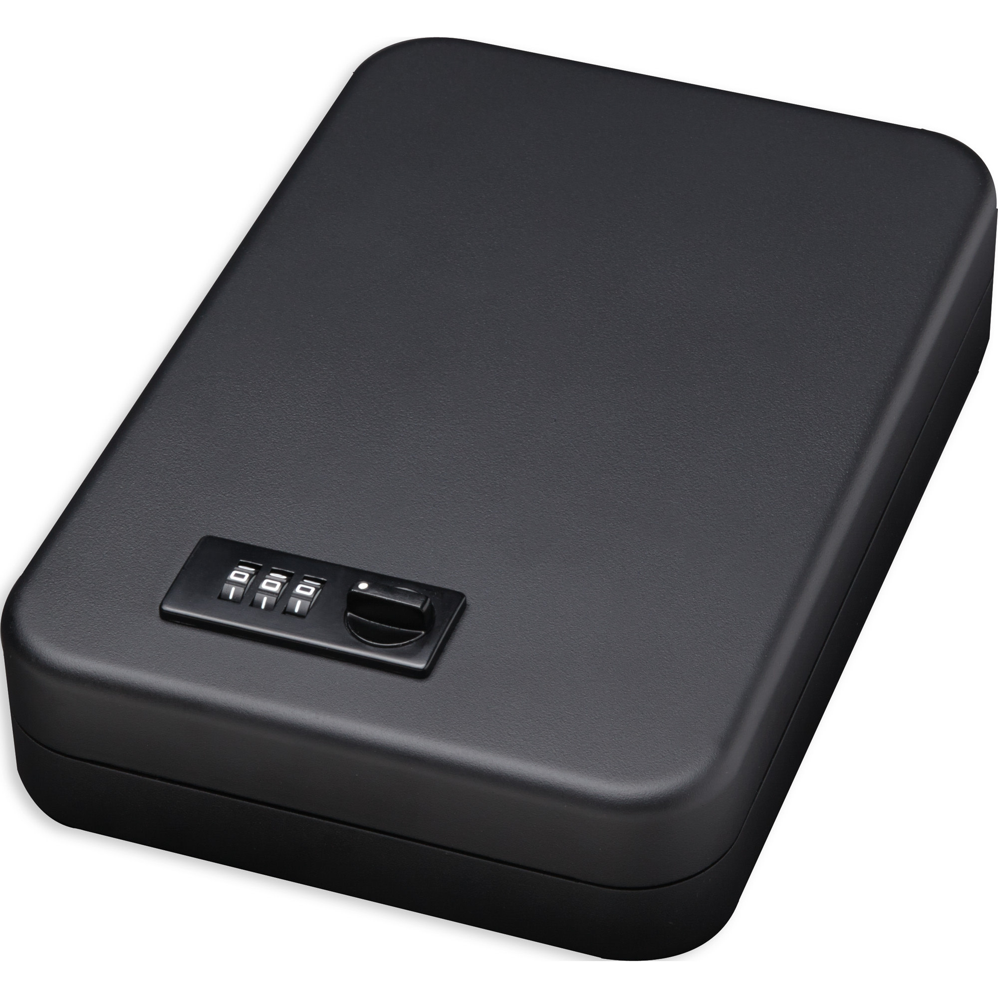 Bulldog 9.5" x 6.5" x 2" Personal Safe w/Steel Combination Lock & Security Cable