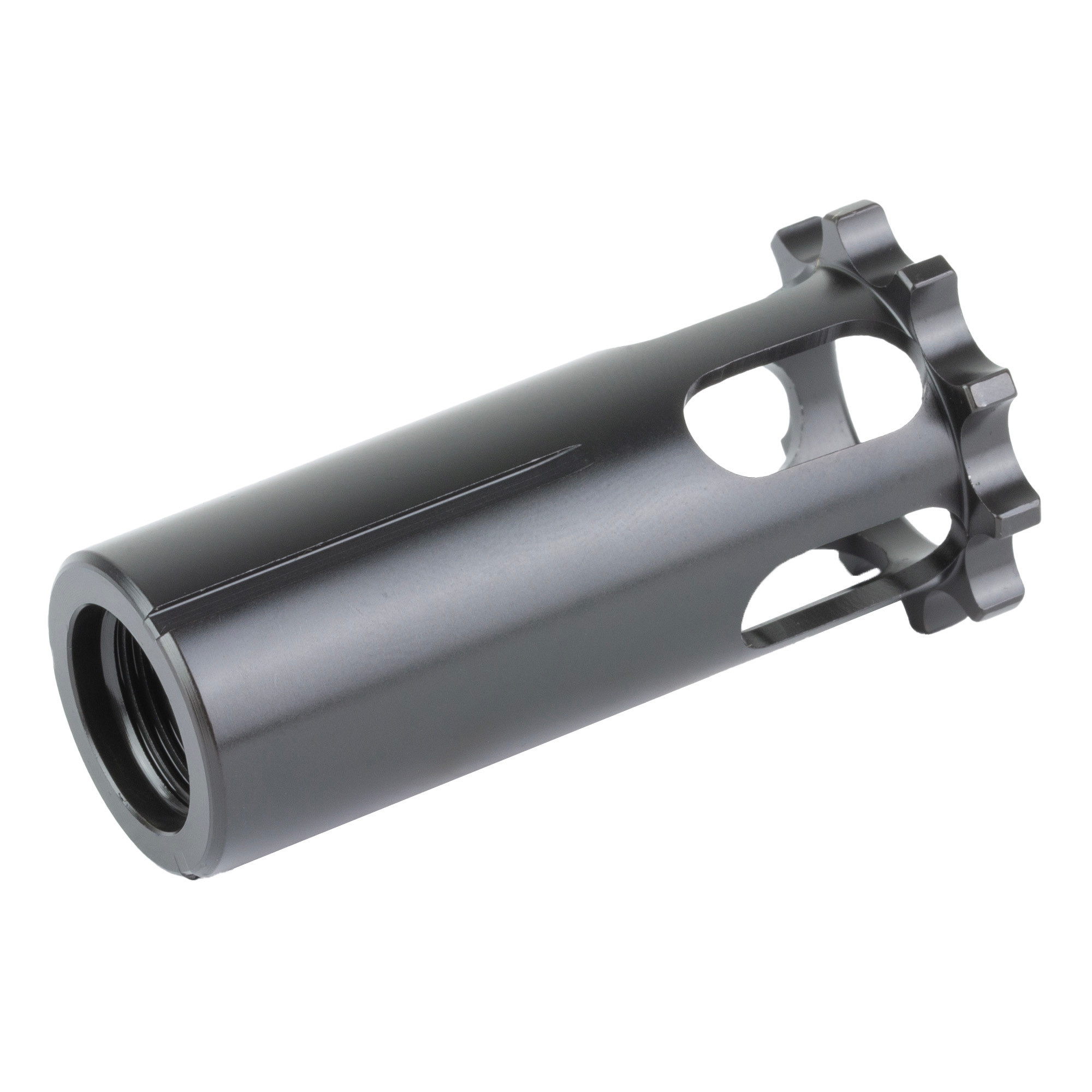 SilencerCo, Piston, 1/2X28, Fits Glock 43, M&P Shield, Sig 938, Black