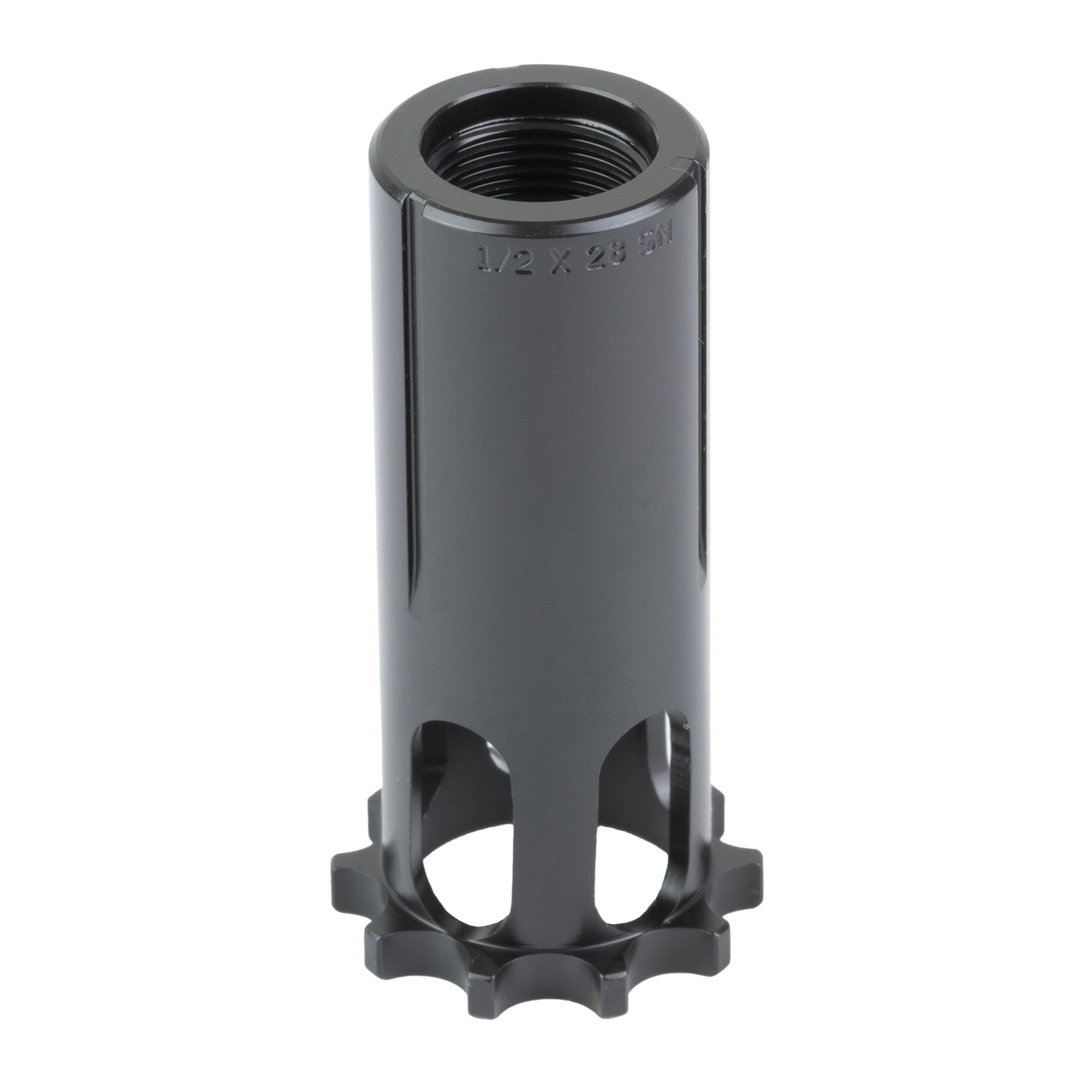 SilencerCo, Piston, 1/2X28, Fits Glock 43, M&P Shield, Sig 938, Black