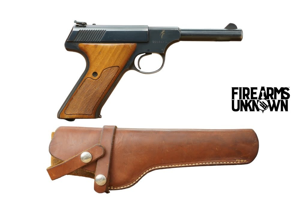 Colt, Huntsman, 22LR, 4.5", (1) 10 RD, Pistol w/ Leather Holster (USED)