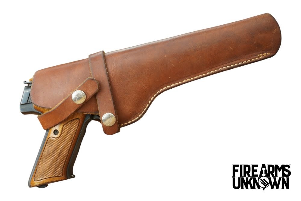 Colt, Huntsman, 22LR, 4.5", (1) 10 RD, Pistol w/ Leather Holster (USED)
