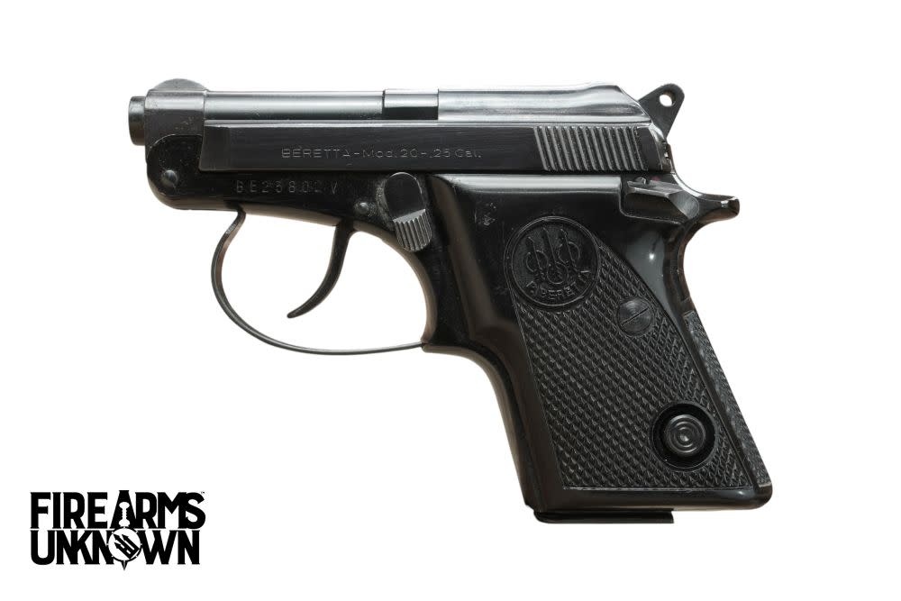Beretta, Model 20, .25 ACP, 2.5", BLK, 7RD, Pistol (USED)