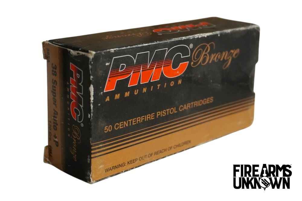 PMC 38. Super Auto +P 130 GRS  FMJ 50rd Box