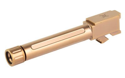True Precision, Glock 19/19X/45 Gens 1-5 Threaded Barrel, 9mm, Copper, W/ Thread Protector