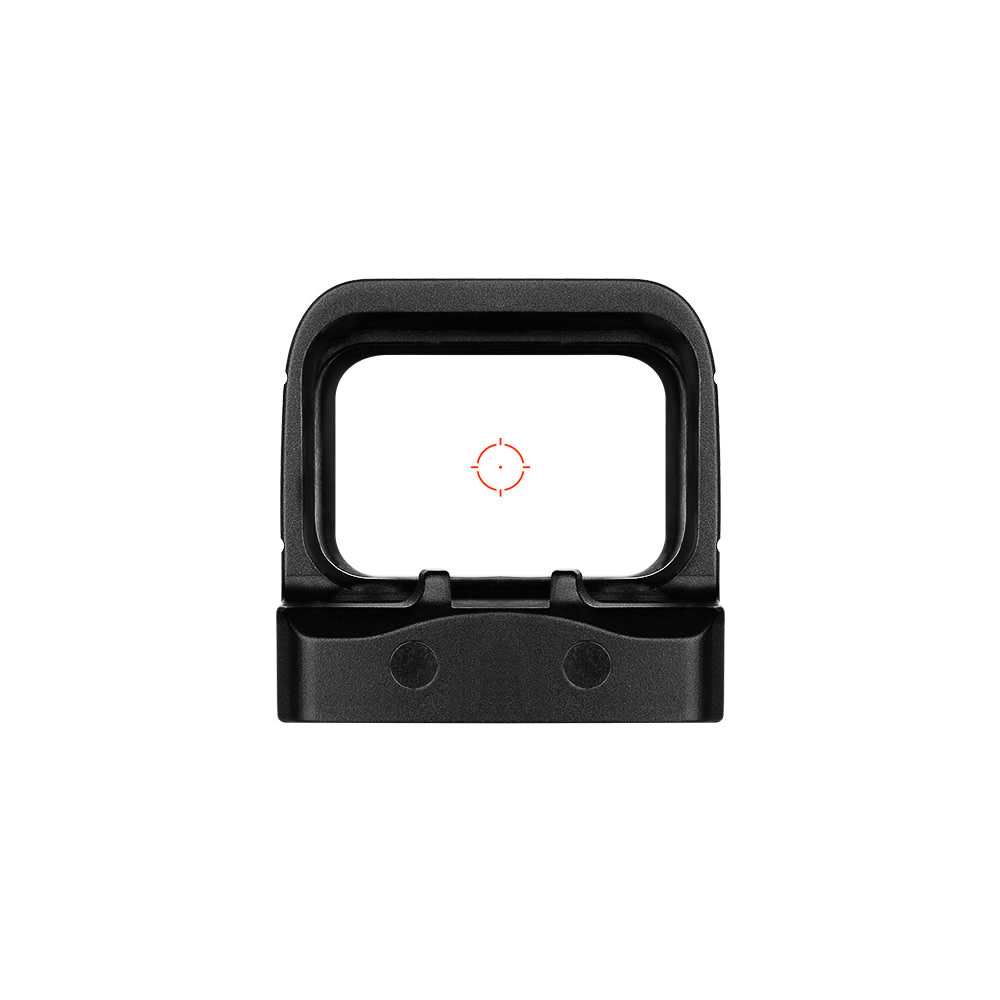 Osight SE 6 MOA Enclosed Optic with RMSc Footprint Red Circle Dot Black