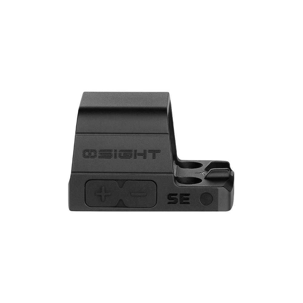 Osight SE 6 MOA Enclosed Optic with RMSc Footprint Red Circle Dot Black