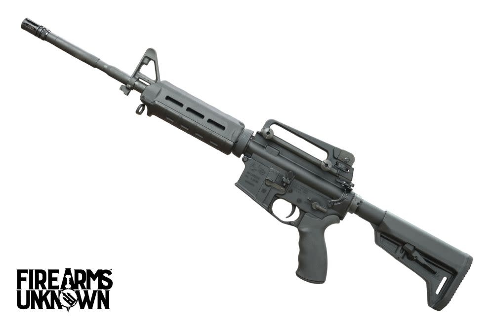 Colt, LE6920, 5.56 NATO, 16", LBE Carry Handle, Blitzkrieg Ergo Grip, MAGPUL: MOE-SL-K Stock & HG/E Trigger Guard, PKG