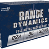 Fiocchi, .223 Rem, 55 Grain, FMJ-BT, 50RD Box