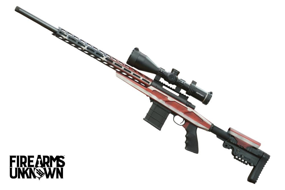Howa, M1500, 6.5CM, 24", RWB, (1)10RD, Bolt Action Rifle W/ Riton 3 Primal 3-12x56 Scope