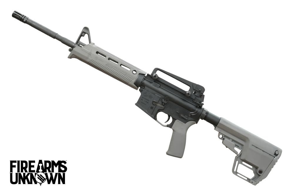 Colt, LE6920, 5.56 NATO, 16", NCSTAR Carry Handle, MFT: Grey Battlelink Stock, M-Lok HG, Enhanced Pistol Grip, & Trigger Guard PKG