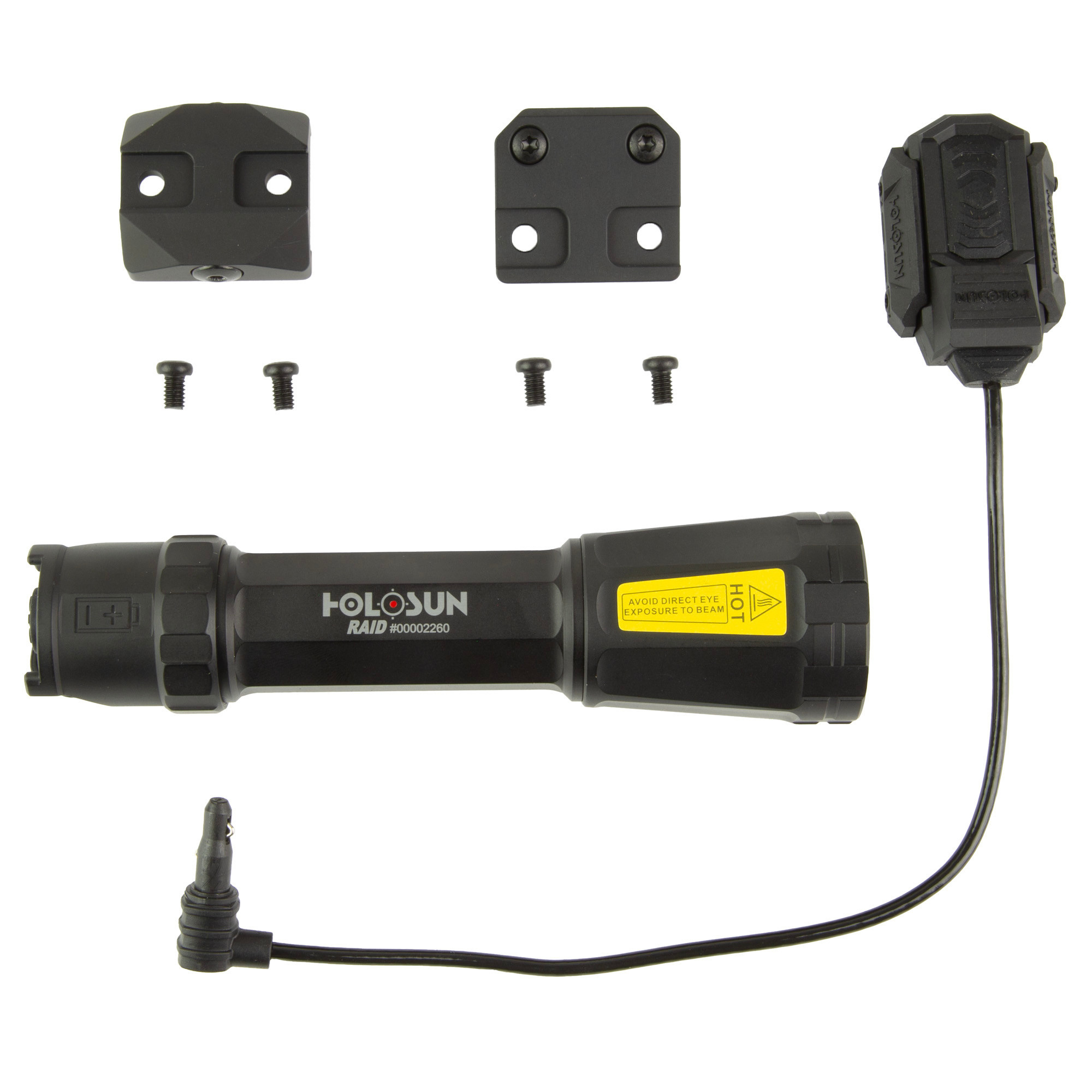 Holosun , RAID, Rifle Area Illuminated Device, 1000 Lumen, Fits 1913 Picatinny Rail, Black