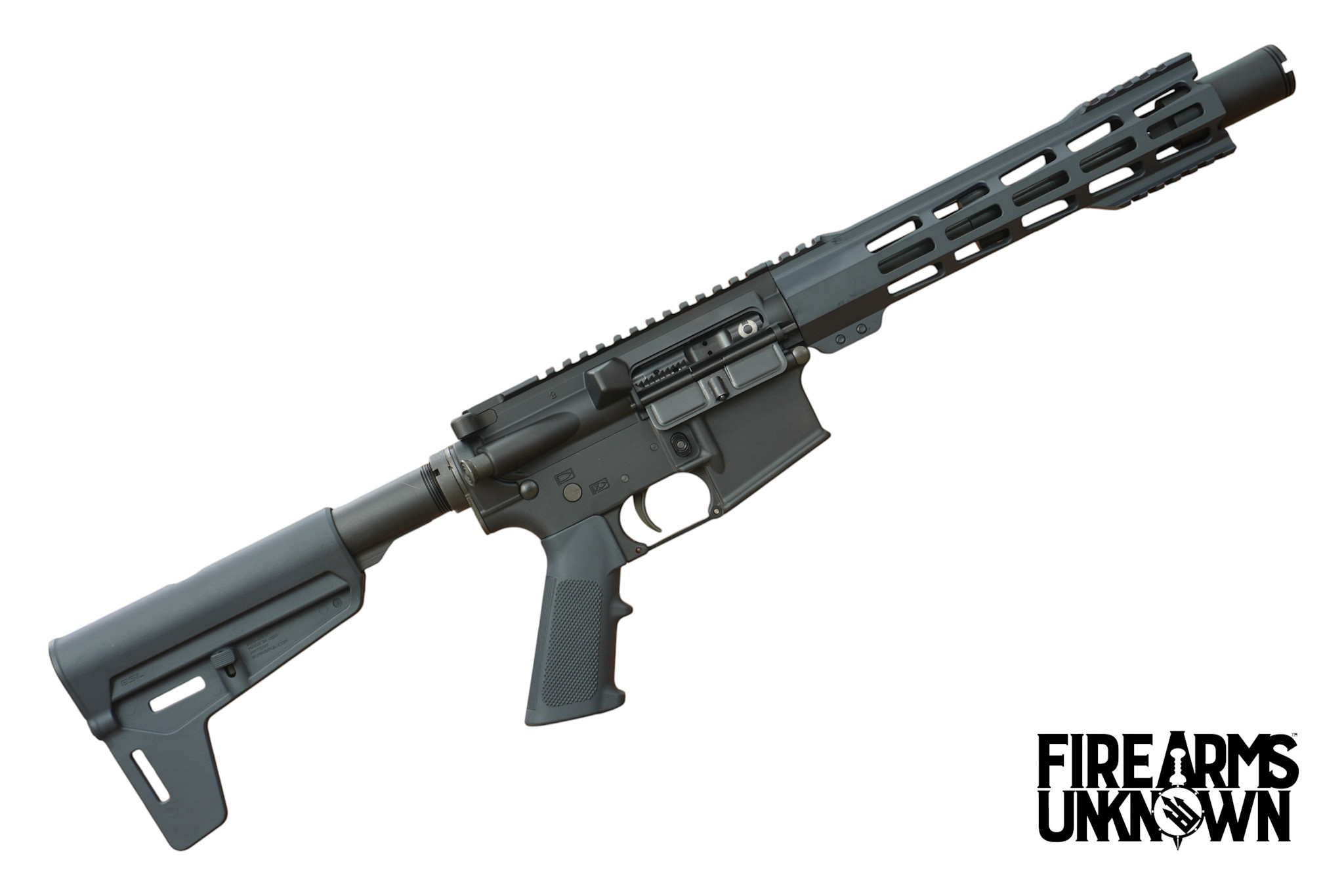 Blitzkrieg Tactical Diomedes, 300BO, 9", Cerakote Stealth Grey, 30RD AR Pistol w/BSL Brace