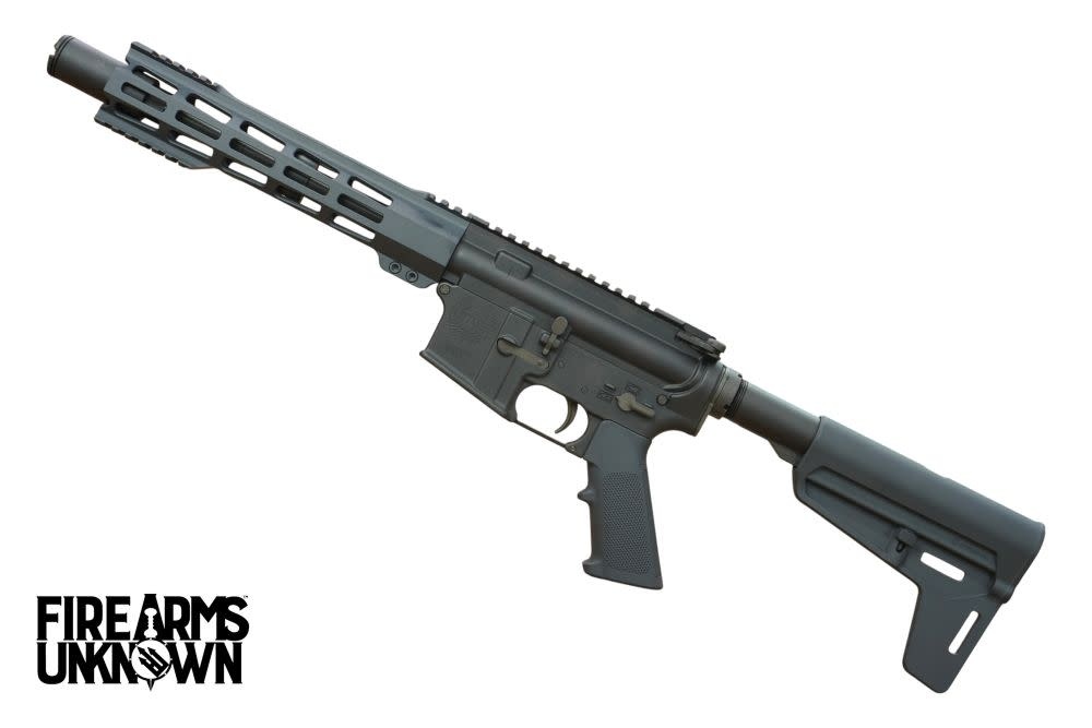 Blitzkrieg Tactical Diomedes, 300BO, 9", Cerakote Stealth Grey, 30RD AR Pistol w/BSL Brace