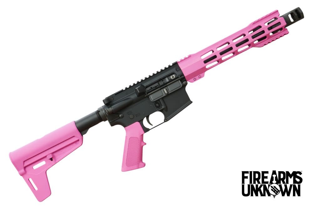 Blitzkrieg Tactical Diomedes, 5.56mm, 10.5", Cerakote Prison Pink, 30RD AR Pistol w/BSL Brace