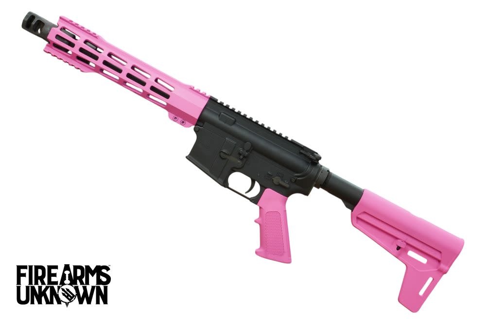 Blitzkrieg Tactical Diomedes, 5.56mm, 10.5", Cerakote Prison Pink, 30RD AR Pistol w/BSL Brace