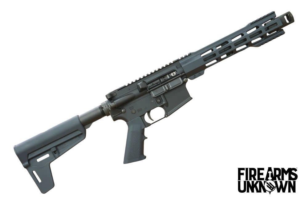 Blitzkrieg Tactical Diomedes, 300BO, 10.5", Cerakote Stealth Grey, 30RD AR Pistol w/BSL Brace