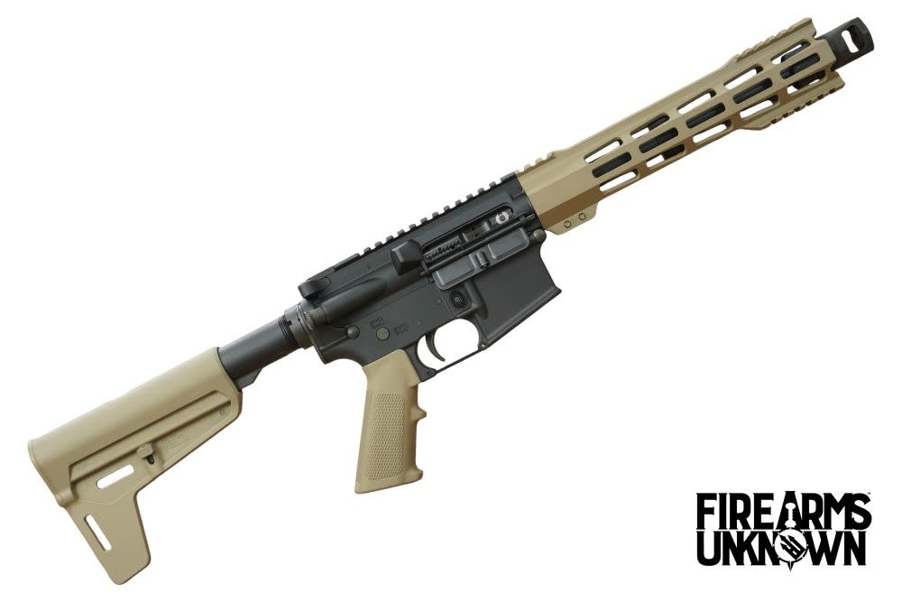 Blitzkrieg Tactical Diomedes, 300BO, 10.5", Cerakote Magpul FDE, 30RD AR Pistol w/BSL Brace