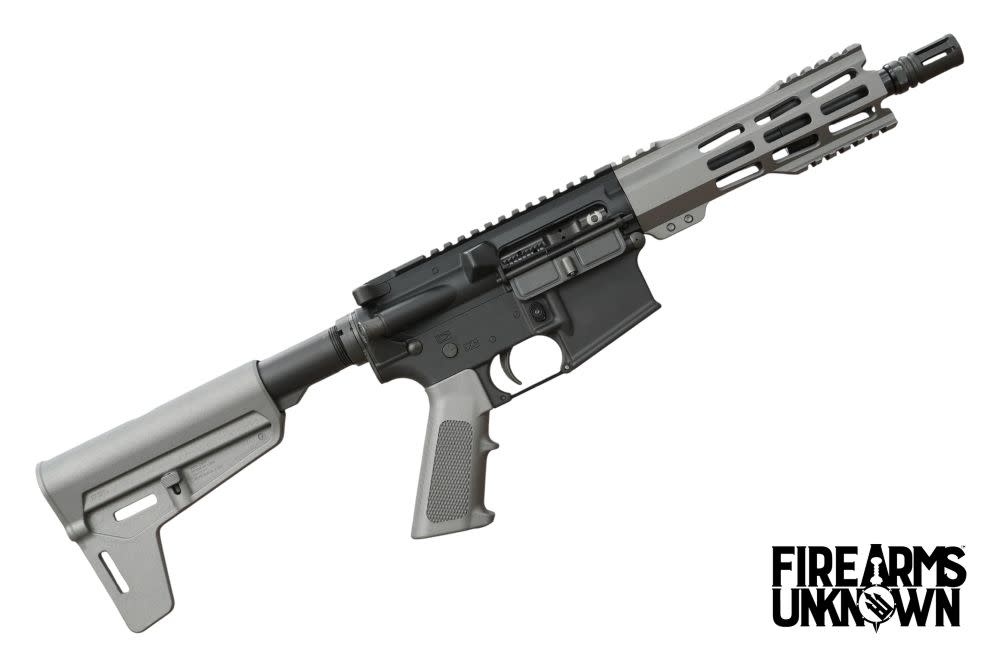 Blitzkrieg Tactical Diomedes, 300BO, 8", Cerakote Tactical Grey, 30RD AR Pistol w/BSL Brace