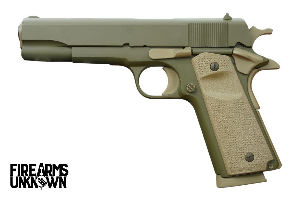 ROCK ISLAND M1911-A1 ODG/FDE Cerakote w/ Magpul TSP Grips
