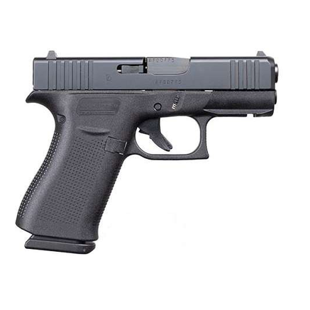 Glock 43x Handgun 9mm Luger 15rd Magazines (2) 3.41" Barrel Black FS (US)
