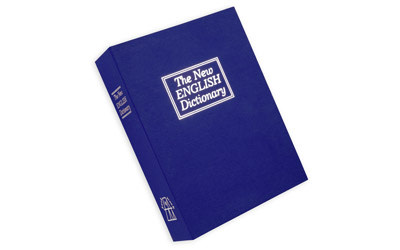 Bulldog Cases, Diversion Pistol Vault Safe, 10.5"x7.75"x2.75," Book with Combination Lock