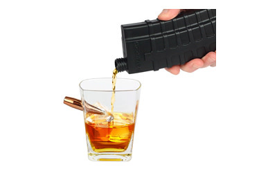 Caliber Gourmet AR Magazine Flask, 7oz, Black